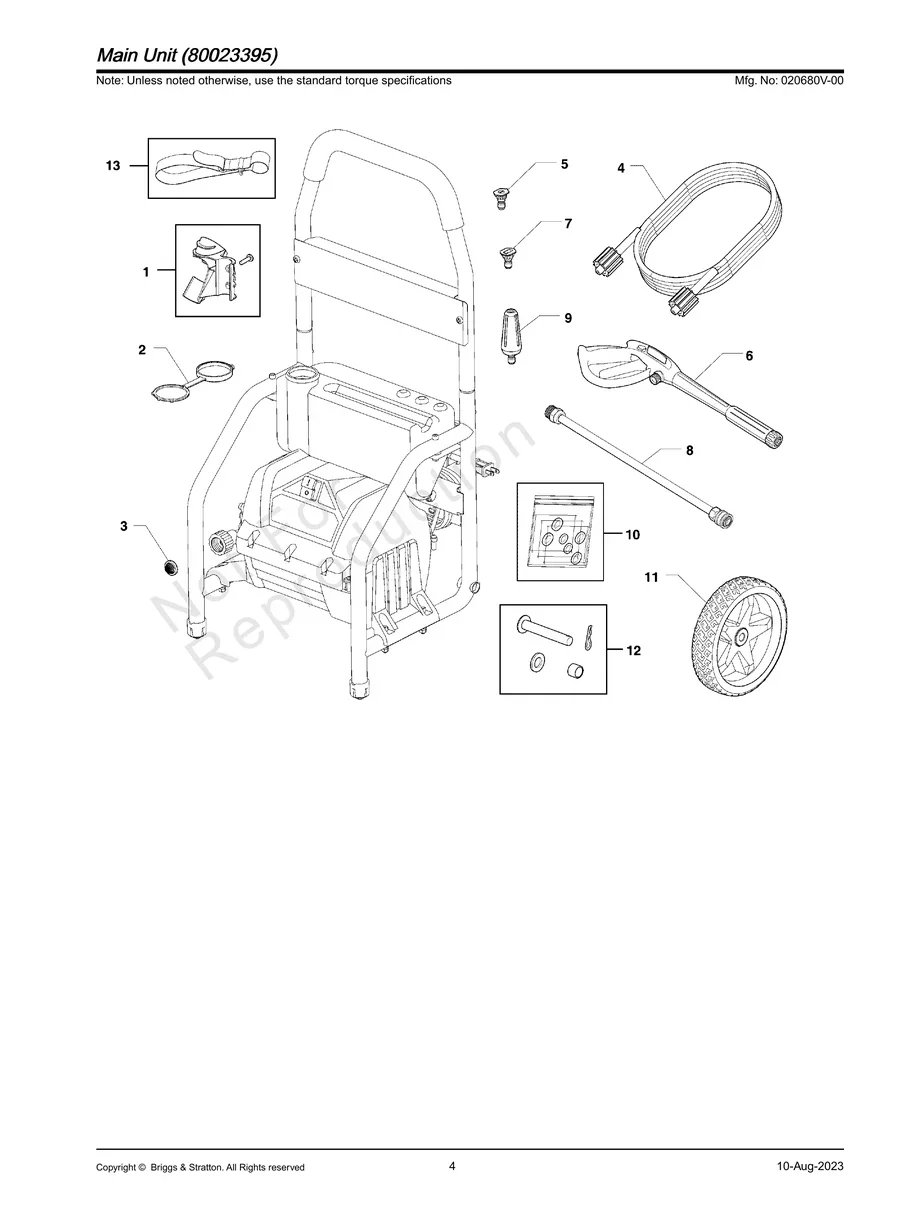 BRIGGS AND STRATTON, 020680V-00, IPL.4